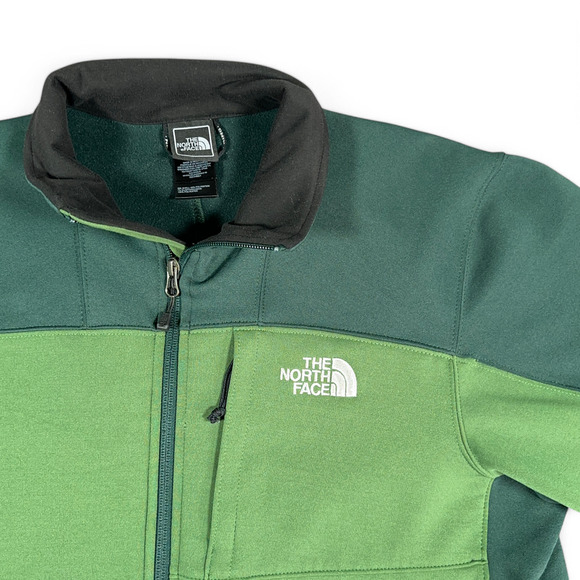 North Face Jacket Adult MEDIUM Green Apex Bionic Gorpcore Outdoor Two Tone - Picture 2 of 10